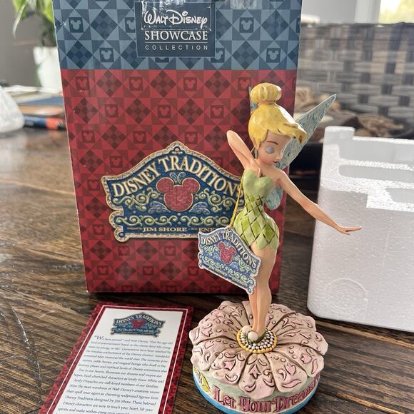 Disney Traditions Jim Shore Tinker Bell LET YOUR DREAMS BLOSSOM Figurine NIB - Picture 1 of 7